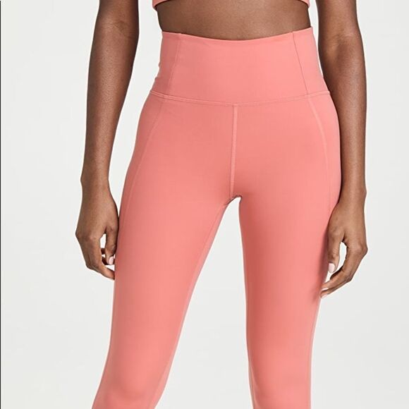 Girlfriend Collective Burnt Russet High-Rise Compression Leggings Plus Size 4X - Picture 3 of 13